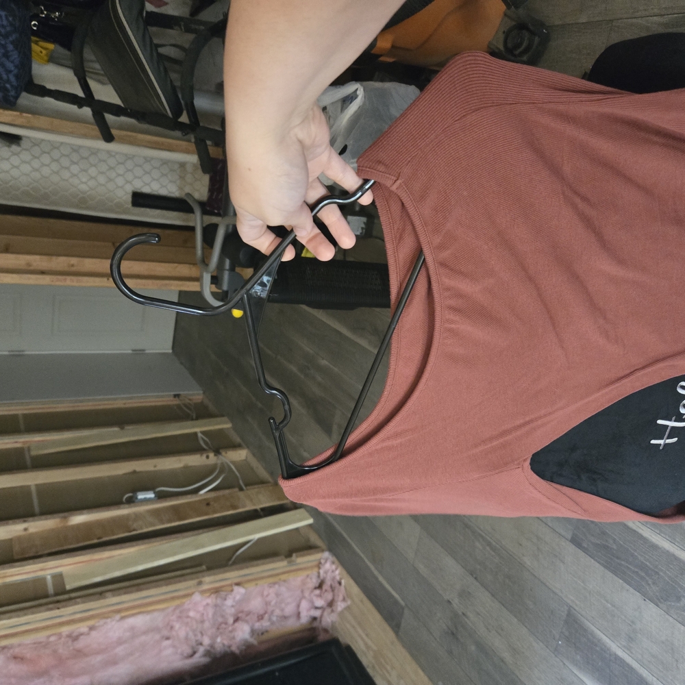 Rust Sleeveless Top